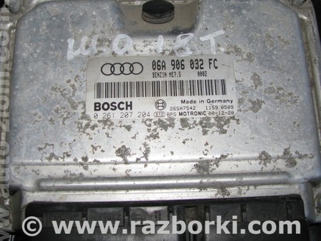 Блок управления двигателем для Volkswagen Golf IV Mk4 (08.1997-06.2006) Львов 06A906032FC, 0261207204