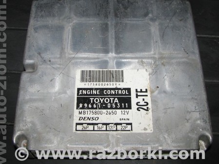 Блок управления двигателем для Toyota Avensis T220 (10.1997-03.2003) Львов 89661-05311, MB175800-2650