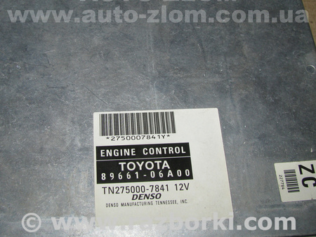 Блок управления двигателем для Toyota Camry 30 XV30 (09.2001-03.2006) Львов 89661-06A00, TN275000-7841