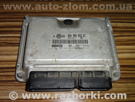 Блок управления двигателем для Volkswagen Golf IV Mk4 (08.1997-06.2006) Львов 06A906032EC, 0281207444