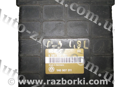 Блок управления двигателем для Volkswagen Golf III Mk3 (09.1991-06.2002) Львов 1H0907311, 0261200701