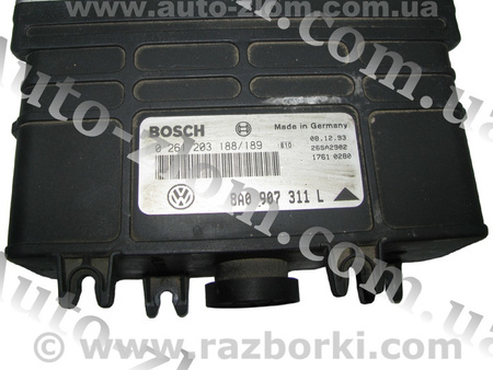 Блок управления двигателем для Volkswagen Golf III Mk3 (09.1991-06.2002) Львов 8A0907311L, 0261203188/189