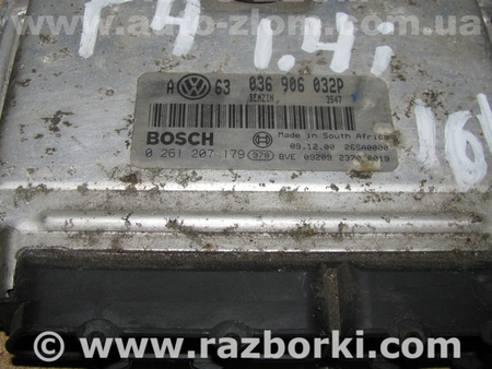 Блок управления двигателем для Volkswagen Golf IV Mk4 (08.1997-06.2006) Львов 036906032P, 0261207179
