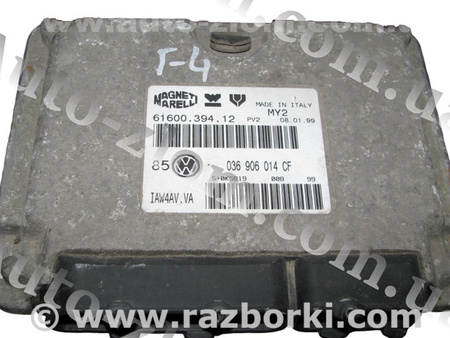 Блок управления двигателем для Volkswagen Golf IV Mk4 (08.1997-06.2006) Львов 036906014CF, 61600.394.12