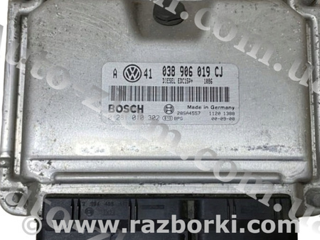 Блок управления двигателем для Volkswagen Golf IV Mk4 (08.1997-06.2006) Львов 038906019CJ, 0281010302