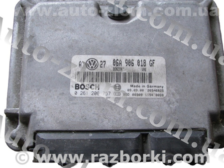 Блок управления двигателем для Volkswagen Golf IV Mk4 (08.1997-06.2006) Львов 06A906018GF, 0261206757