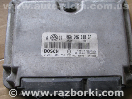 Блок управления двигателем для Volkswagen Golf IV Mk4 (08.1997-06.2006) Львов 06A906018GF, 0261206757
