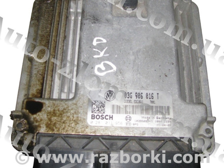 Блок управления двигателем для Volkswagen Golf Plus Mk5 (12.2004-09.2014) Львов 03G906016T, 0281011956