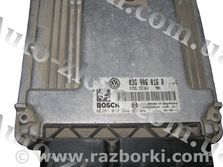 Блок управления двигателем для Volkswagen Golf V Mk5 (10.2003-05.2009) Львов 03G906016R, 0281012220