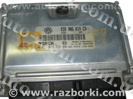 Блок управления двигателем для Volkswagen Passat B5 (08.1996-02.2005) Львов 038906019CD, 0281010218