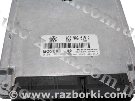 Блок управления двигателем для Volkswagen Passat B5 (08.1996-02.2005) Львов 038906019A, 0281001691