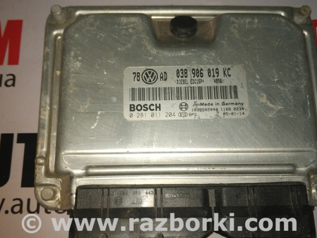 Блок управления двигателем для Volkswagen Passat B5 (08.1996-02.2005) Львов 038906019KC, 0281011204