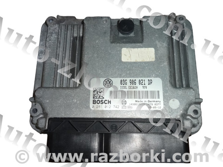 Блок управления двигателем для Volkswagen Passat B6 (03.2005-12.2010) Львов 03G906021DP, 0281012742