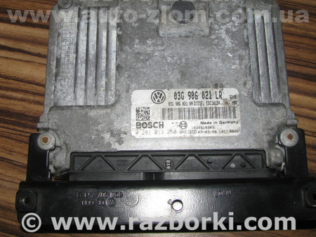 Блок управления двигателем для Volkswagen Passat B6 (03.2005-12.2010) Львов 03G906021LR, 0281013260