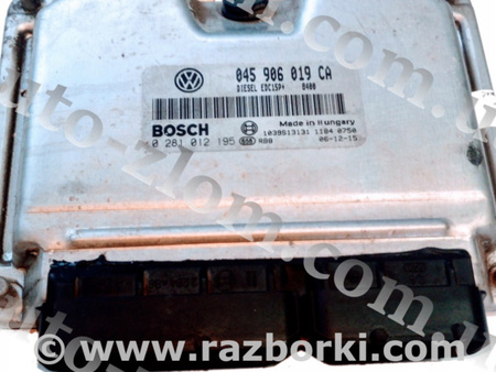 Блок управления двигателем для Volkswagen Polo Львов 045906019CA, 0281012195