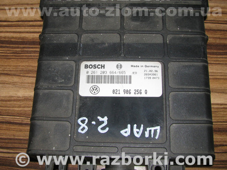 Блок управления двигателем для Volkswagen Sharan Львов 021906256Q, 0261203664/665