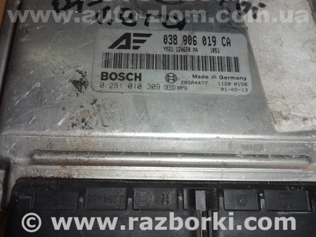 Блок управления двигателем для Volkswagen Sharan Львов 038906019CA, 0281010309