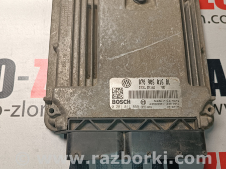 Блок управления двигателем для Volkswagen Touareg  (10-17) Львов 070906016BL, 0281011859