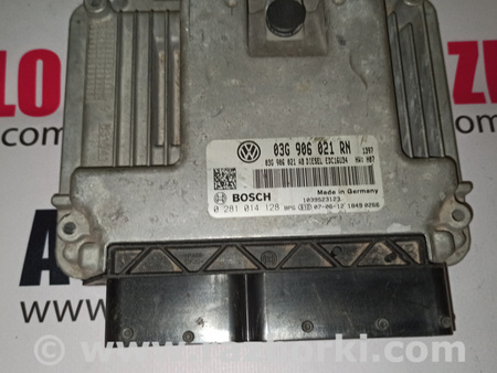 Блок управления двигателем для Volkswagen Touran (01.2003-10.2015) Львов 03G906021RN, 0281014128