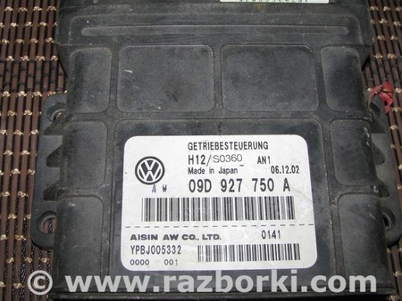Блок управления АКПП для Volkswagen Touareg  (10-17) Львов 09D927750A