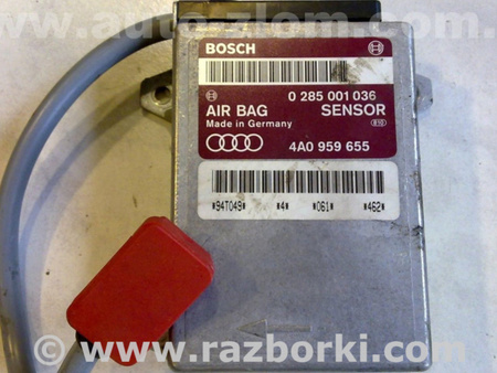 Блок управления AIRBAG для Audi (Ауди) 80 B3/B4 (09.1986-12.1995) Львов 4A0959655, 0285001036