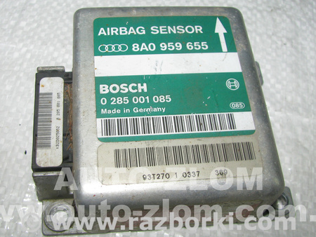 Блок управления AIRBAG для Audi (Ауди) 80 B3/B4 (09.1986-12.1995) Львов 8A0959655, 0285001085