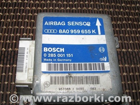 Блок управления AIRBAG для Audi (Ауди) A8 D2 (06.1994-10.2002) Львов 8A0959655K, 0285001151