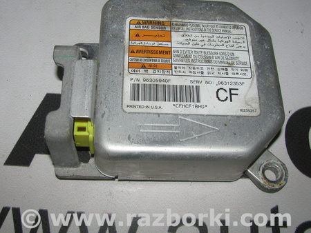 Блок управления AIRBAG для Daewoo Nubira Львов 96305940F, 96312353F, 16235357