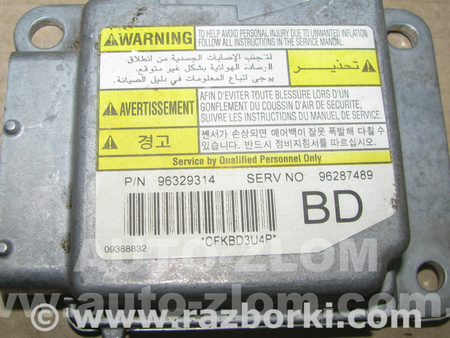 Блок управления AIRBAG для Daewoo Nubira Львов 96329314, 96287489