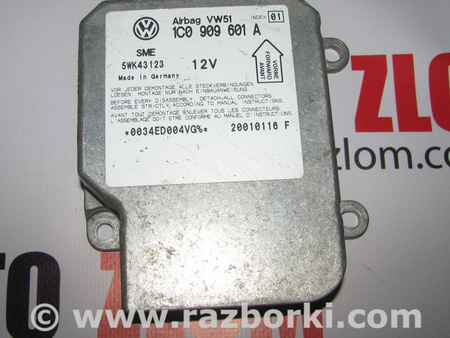 Блок управления AIRBAG для Skoda Fabia Львов 1C0909601A, 5WK43123