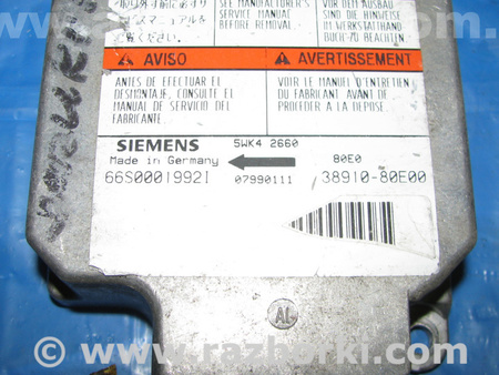 Блок управления AIRBAG для Suzuki Swift Львов 38910-80E00, 5WK42660