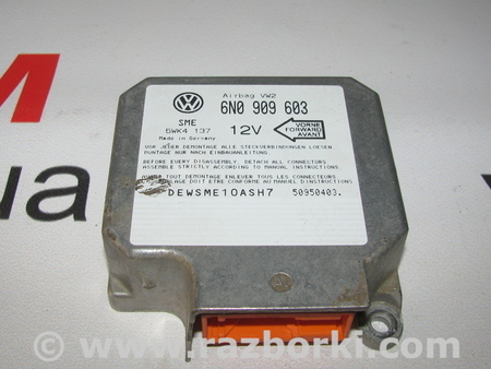 Блок управления AIRBAG для Volkswagen Golf III Mk3 (09.1991-06.2002) Львов 6N0909603, 5WK4137