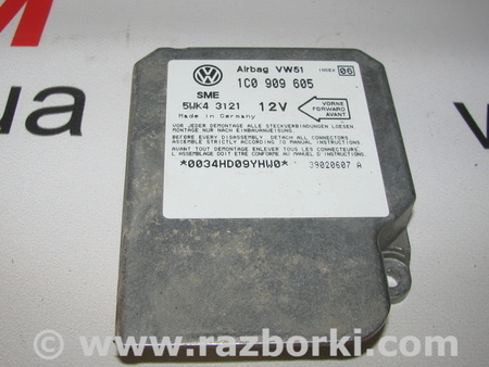 Блок управления AIRBAG для Volkswagen Passat B5 (08.1996-02.2005) Львов 1C0909605, 5WK43121