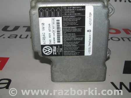 Блок управления AIRBAG для Volkswagen Passat B6 (03.2005-12.2010) Львов 5N0959655A