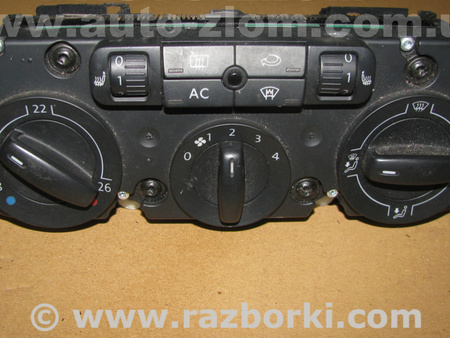 Блок управления печкой для Volkswagen Passat B6 (03.2005-12.2010) Львов 3C1820045A, 5HB009328-01