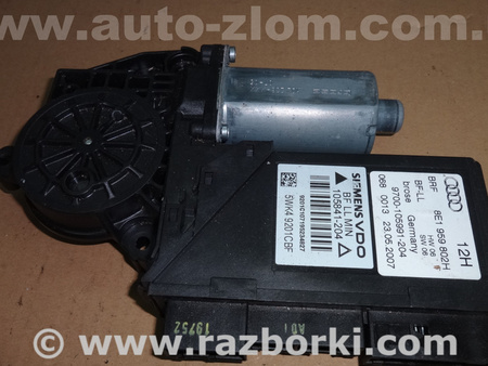 Мотор стеклоподъемника для Audi (Ауди) A4 B6 - 8E5, 8EC (11.2000-11.2004) Львов 8E1959802H, 5WK49201CBF
