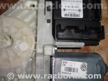 Мотор стеклоподъемника для Volkswagen Golf VI Mk6 (10.2008-03.2016) Львов 5K0959702E, 5K0959792A