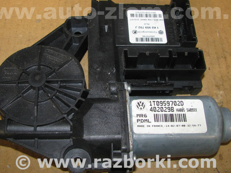 Мотор стеклоподъемника для Volkswagen Touran (01.2003-10.2015) Львов 1T0959702D, 1K0959792J