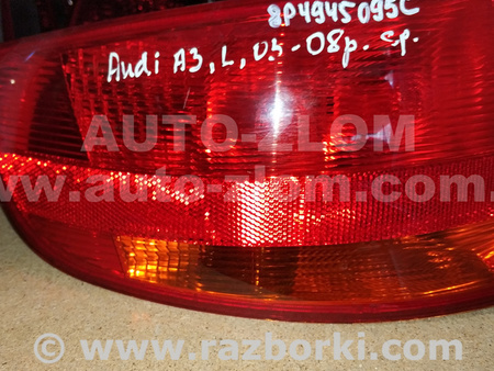 Фонарь задний левый для Audi (Ауди) A3 8P1, 8PA, 8P7 (03.2003-12.2013) Львов 8P4945095/ 8P4945095C