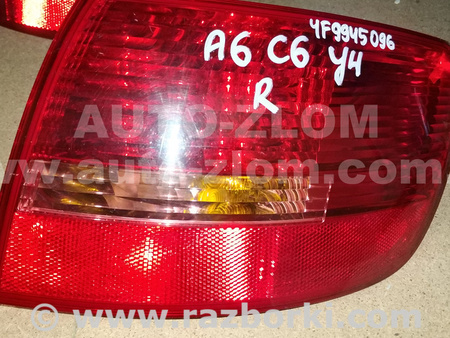 Фонарь задний правый для Audi (Ауди) A6 C6 (02.2004-12.2010) Львов 4F9945096
