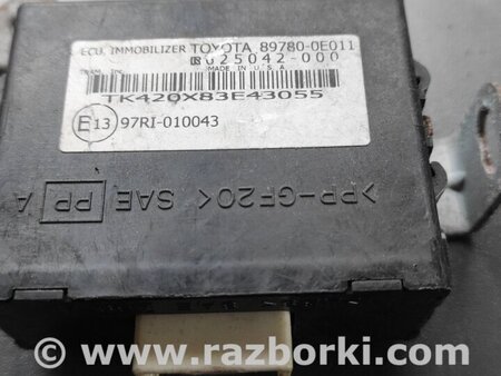 Блок управления иммобилайзером для Lexus RX Киев 897800E011