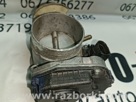 Дроссельная заслонка для Audi (Ауди) A6 (все модели, все годы выпуска) Львов 078133063AG
