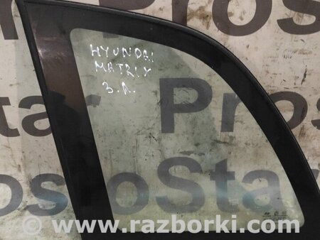Стекло боковое глухое заднее левое для Hyundai Matrix Киев 8781017011