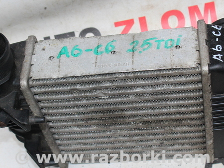 Радиатор интеркулера для Audi (Ауди) A6 C6 (02.2004-12.2010) Львов 4F0145805AB