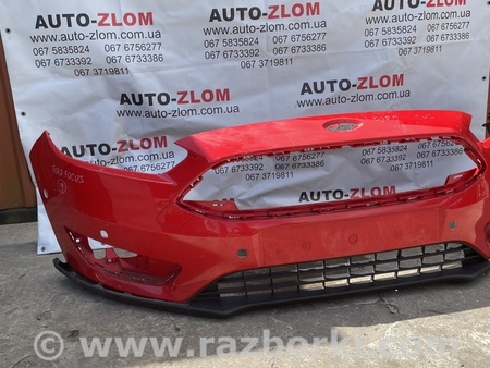 Бампер передний для Ford Focus 3 (01.2010 - 03.2018) Львов F1EB-17757-AJ