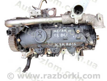 Двигатель дизель 1.5 для Renault Megane 3 Львов  K9KA636, D152787