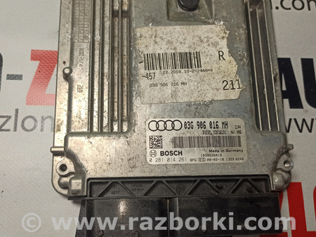 Блок управления двигателем для Audi (Ауди) A6 C6 (02.2004-12.2010) Львов 03G906016MH, 0281014261