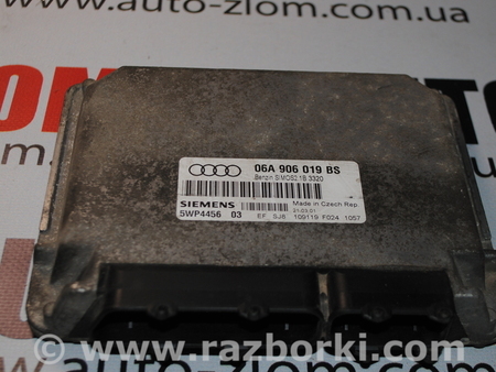 Блок управления двигателем для Audi (Ауди) A3 8L (09.1996-07.2003) Львов 06A906019BS, 5WP4456