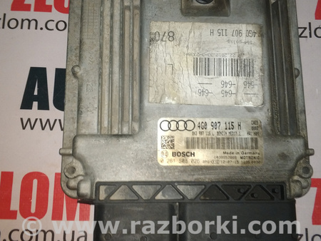 Блок управления двигателем для Audi (Ауди) A6 C7 (11.2010-10.2018) Львов 4G0907115H, 0261S08026