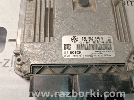 Блок управления двигателем для Volkswagen Golf VI Mk6 (10.2008-03.2016) Львов 03L907309R, 0281016674
